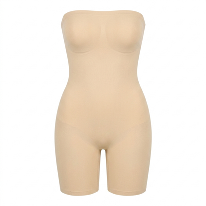 Novelle strapless sculpting bodysuit on a white background