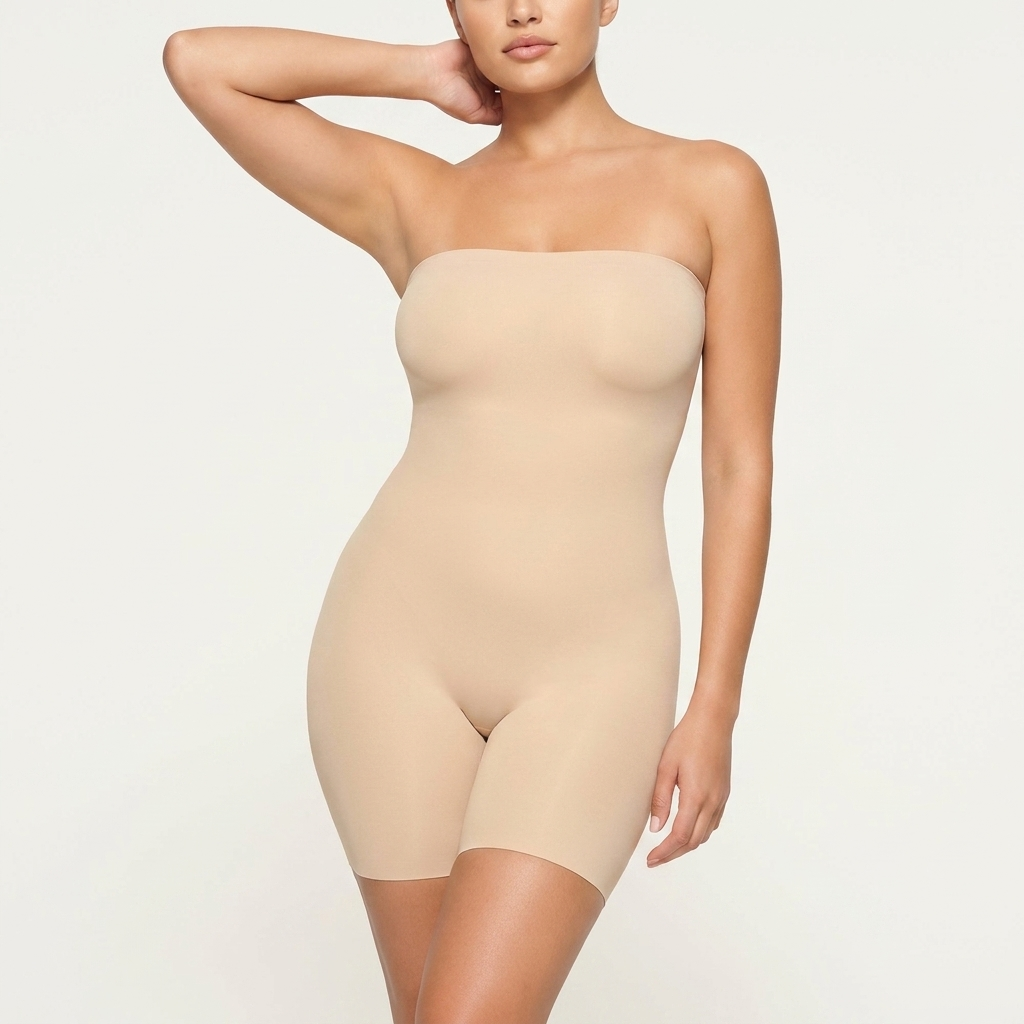 Novelle bodysuit three quarter length studio view